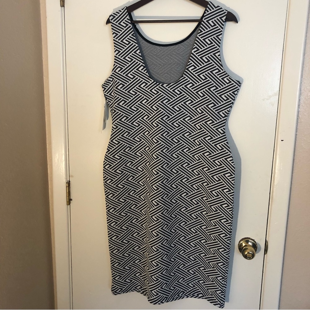NWT RD Style Textured Gia Stretchy Dress